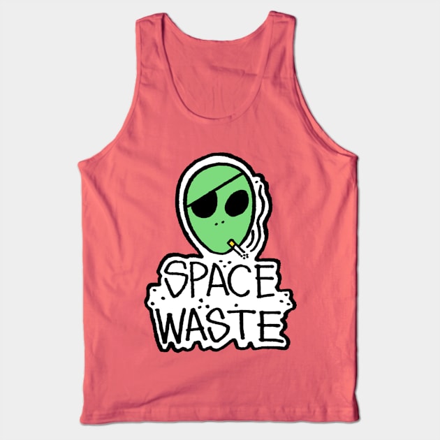 Cuidado Alien Tank Top by stupidworld